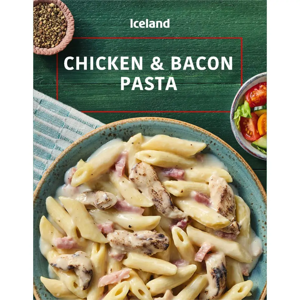 Iceland Chicken & Bacon Pasta 21 x 400g