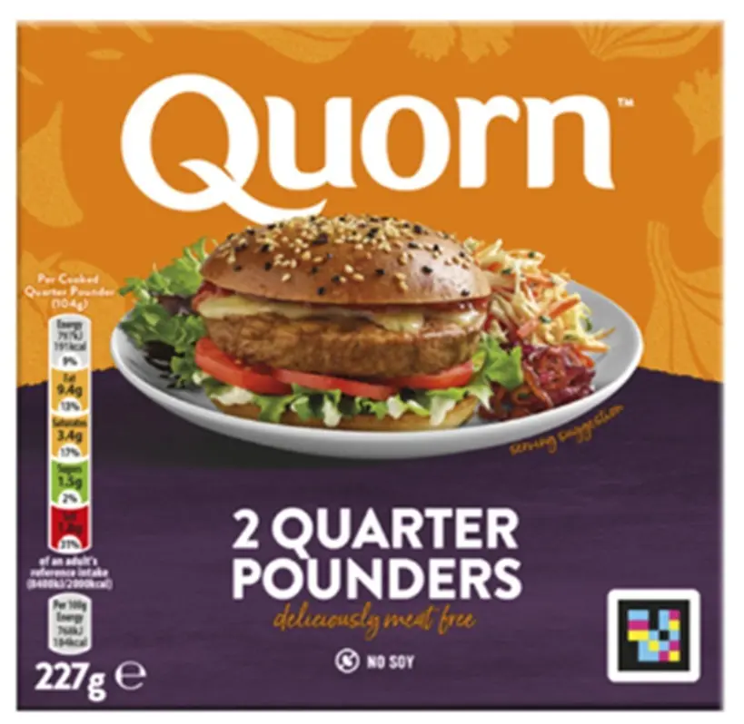 Quorn Quarter Pounders 8 x 227g